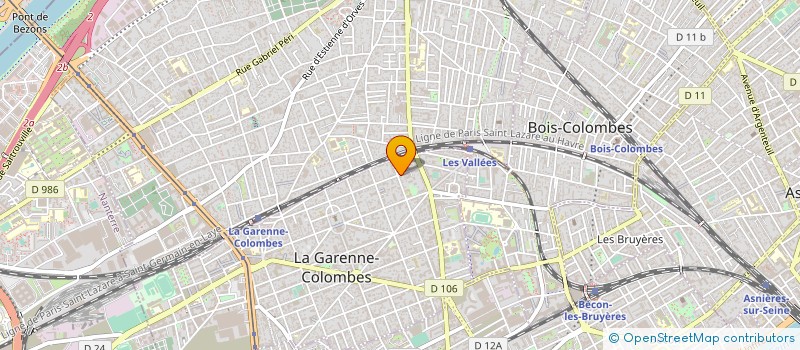 localisation de l'entreprise PHOTOSON à LA GARENNE-COLOMBES