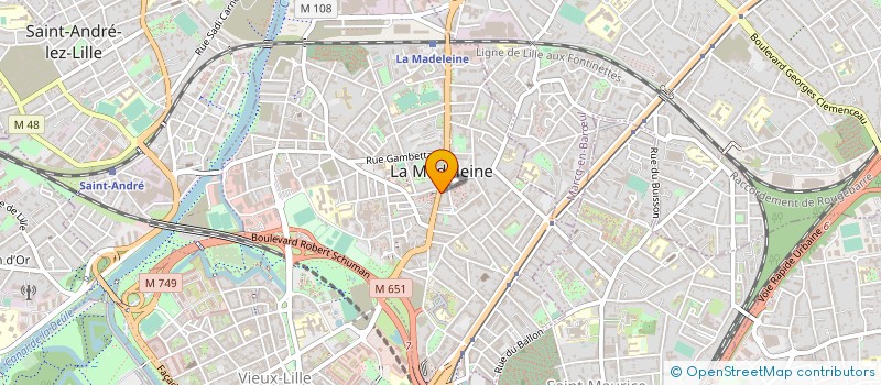 localisation de l'entreprise PHOTOVIDEO BATAILLE ET FILS SARL à LA MADELEINE