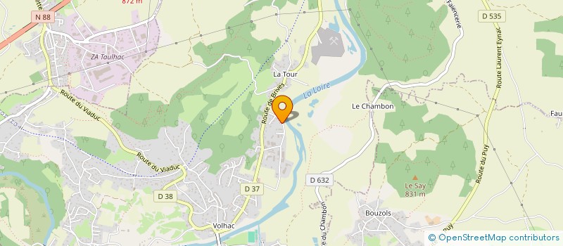 localisation de l'entreprise PHOTOVOLTA'NET  COUBON