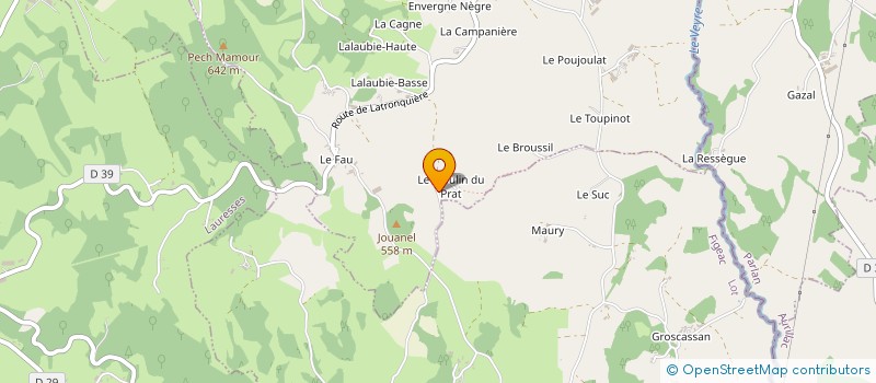 localisation de l'entreprise PHOTOVOLTAICS SYSTEMS  BESSONIES