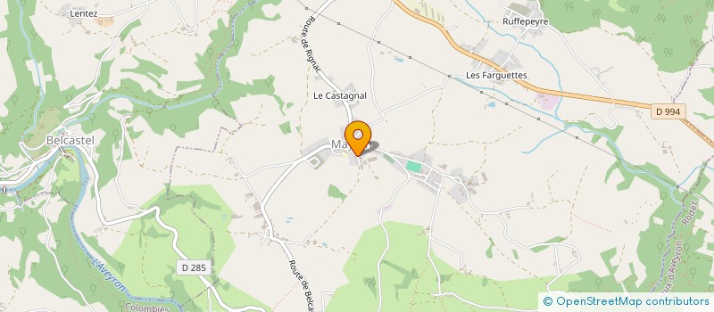 localisation de l'entreprise PHOTOVOLTAIQUE SM  MAYRAN