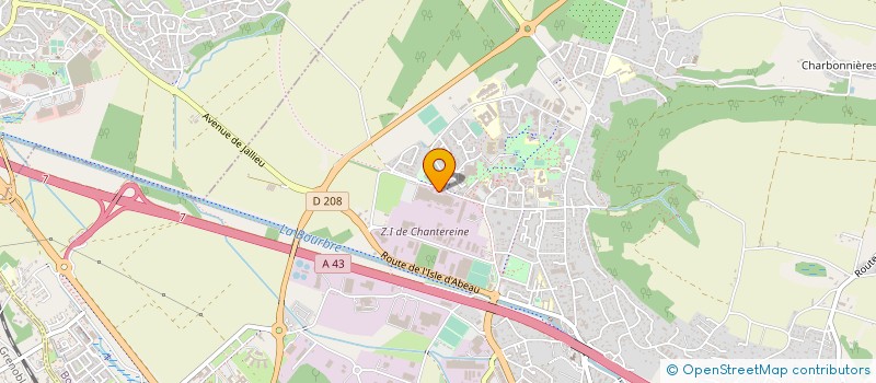 localisation de l'entreprise PHOTOWATT INTERNATIONAL à BOURGOIN-JALLIEU