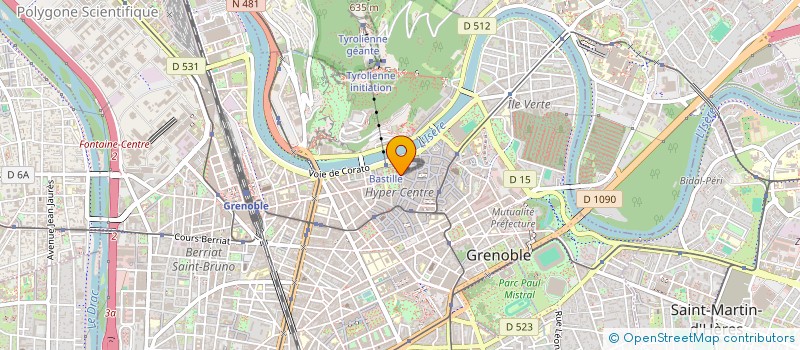 localisation de l'entreprise PHOULEUANGHONG  GRENOBLE