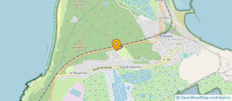 localisation de l'entreprise PHOUMMAVONGSA  LE VERDON-SUR-MER