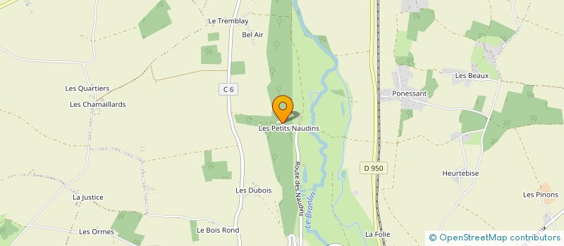 localisation de l'entreprise PHOUNIK à CHARNY OREE DE PUISAYE