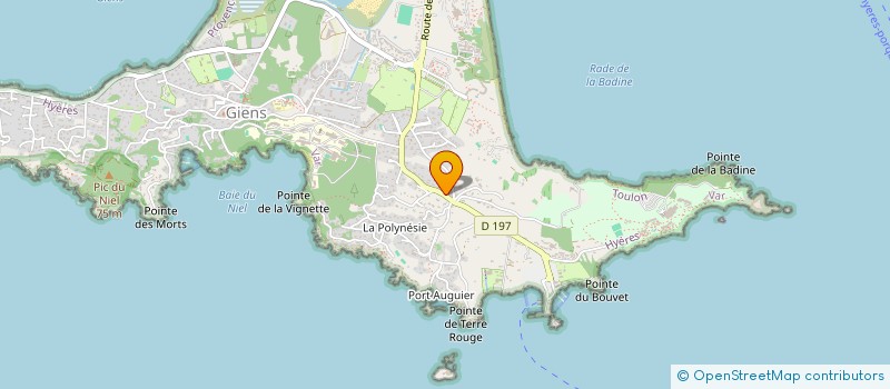 localisation de l'entreprise PHOXEM - FOURMAND à HYERES