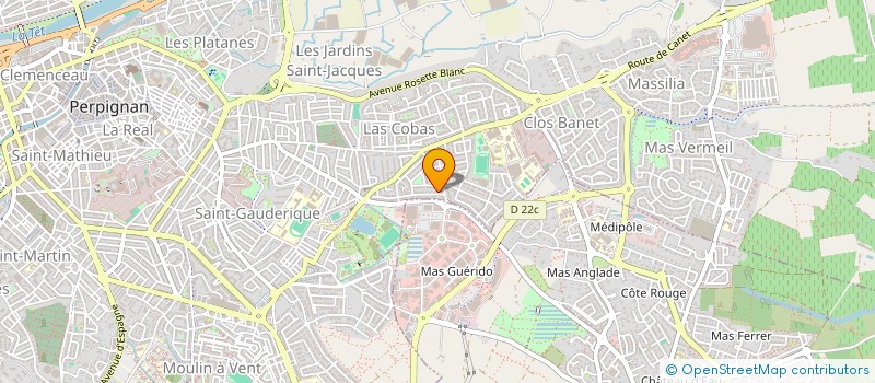 localisation de l'entreprise PHP CONSEILLER  PERPIGNAN