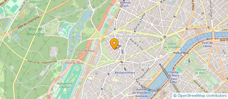 localisation de l'entreprise PHP CONSULT  PARIS