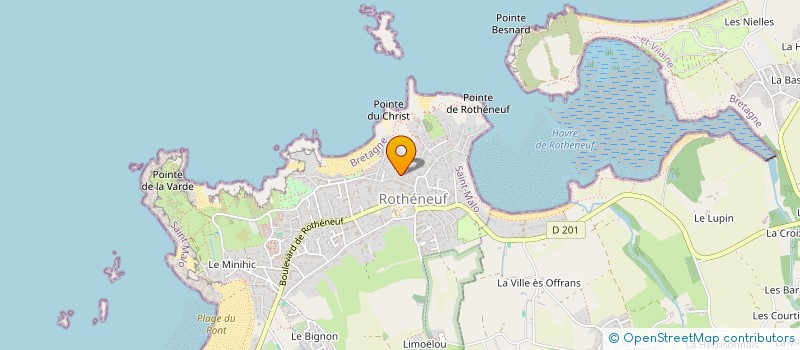 localisation de l'entreprise PHP HOLDING à SAINT-MALO
