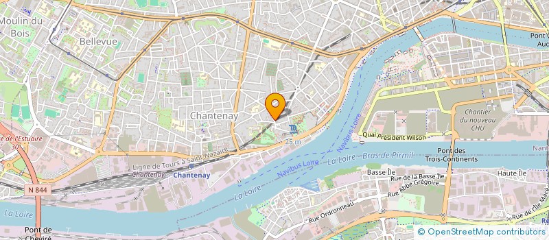 localisation de l'entreprise PHP INVEST  NANTES