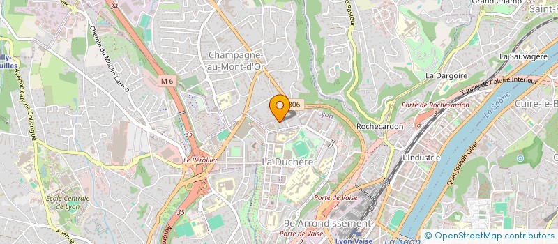 localisation de l'entreprise PHP SYNERGIE CONSEIL à CHAMPAGNE-AU-MONT-D'OR