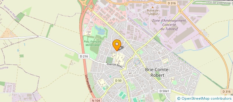 localisation de l'entreprise PHR à BRIE-COMTE-ROBERT
