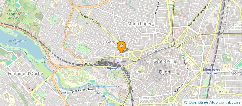 localisation de l'entreprise PHR BUSINESS à DIJON