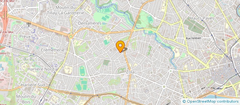 localisation de l'entreprise PHR INVESTISSEMENTS à NANTES