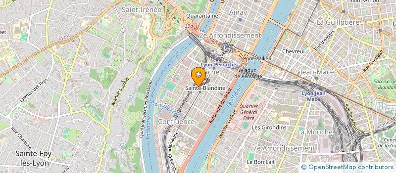 localisation de l'entreprise PHREAS  LYON