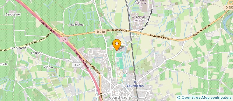 localisation de l'entreprise PHRONESIS  COURTHEZON