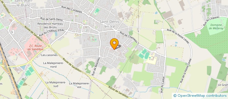 localisation de l'entreprise PHRONESIS CONCEPT à SAINT-DENIS-EN-VAL