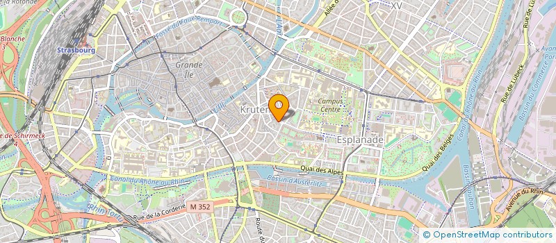 localisation de l'entreprise PHS  STRASBOURG