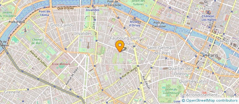 localisation de l'entreprise PHS CONSEILS  PARIS