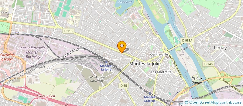 localisation de l'entreprise PHS INTERNATIONAL à MANTES-LA JOLIE