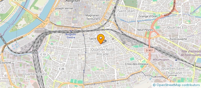 localisation de l'entreprise PHS LOCATION  AVIGNON