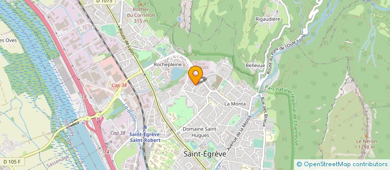 localisation de l'entreprise PHS MEMS à SAINT-EGREVE