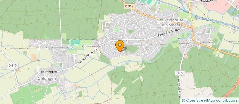 localisation de l'entreprise PHS SECURITE PATROUILLE HAGUENOV SURVEIL  SCHWEIGHOUSE-SUR-MODER