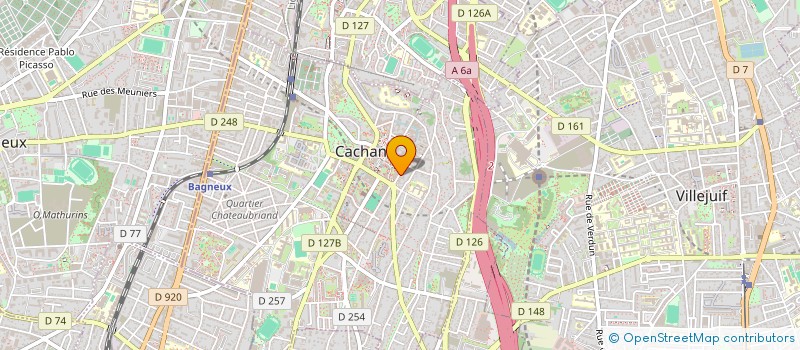 localisation de l'entreprise PHSK CONSULTING à CACHAN