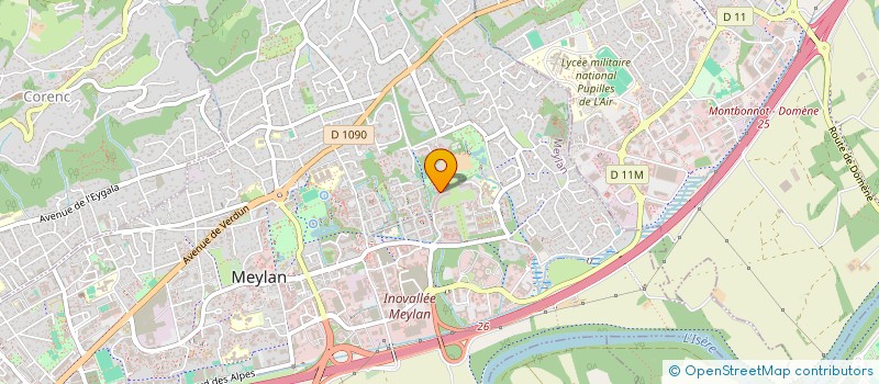 localisation de l'entreprise PHT CONSEIL à MEYLAN