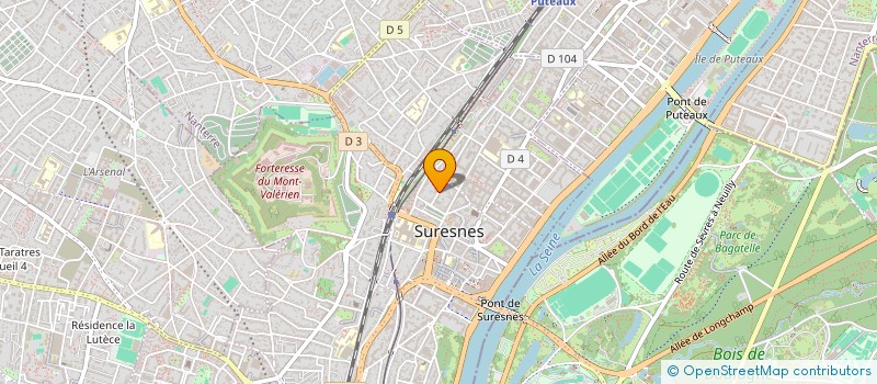 localisation de l'entreprise PHT MANAGEMENT à SURESNES