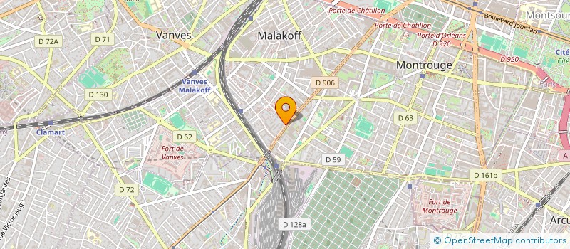 localisation de l'entreprise PHT SMILE  MALAKOFF