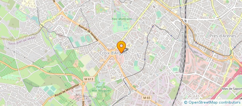 localisation de l'entreprise PHTC à MONTPELLIER