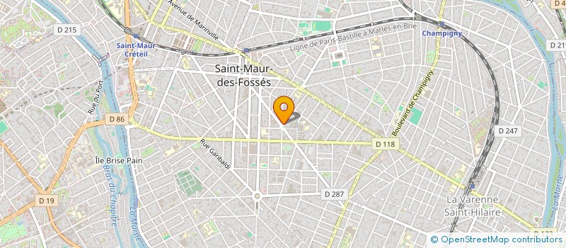 localisation de l'entreprise PHTC à SAINT-MAUR-DES-FOSSES