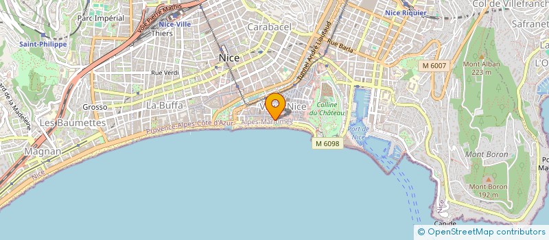 localisation de l'entreprise PHUKET à NICE