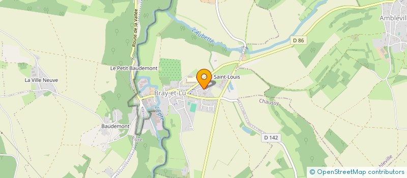 localisation de l'entreprise PHULAXIS SECURITE  BRAY-ET-LU