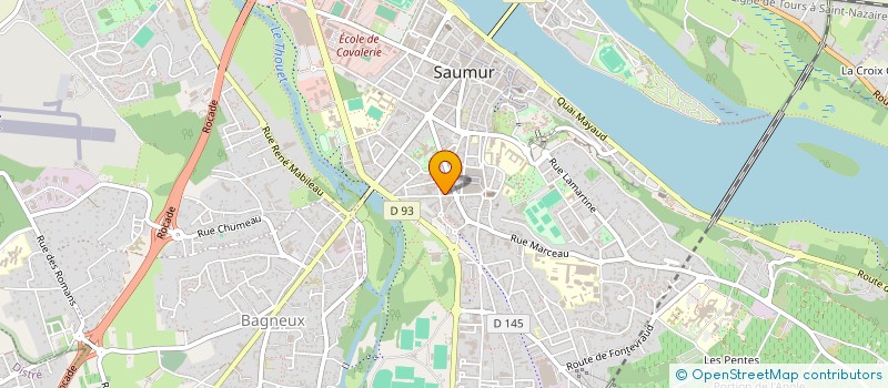 localisation de l'entreprise PHUNI PROSPERITE COMMERCIALE  SAUMUR