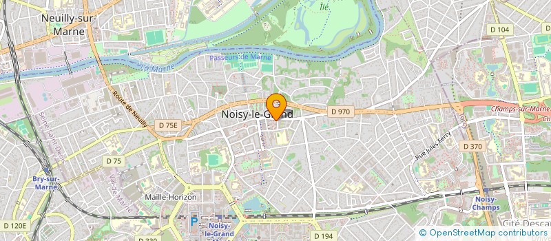 localisation de l'entreprise PHUONG ANH  NOISY-LE-GRAND