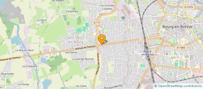 localisation de l'entreprise PHV à SAINT-DENIS-LES-BOURG