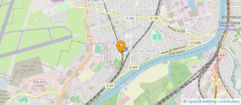 localisation de l'entreprise PHV INNOVATION  ABLON-SUR-SEINE