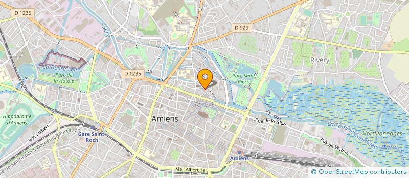 localisation de l'entreprise PHV ORGANISATION à AMIENS
