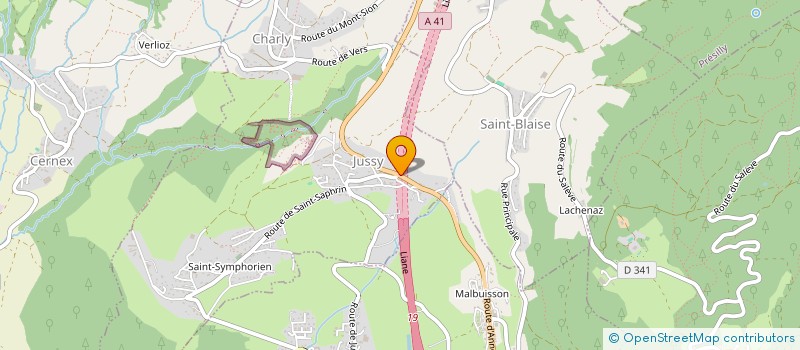 localisation de l'entreprise PHY PLUS  ANDILLY