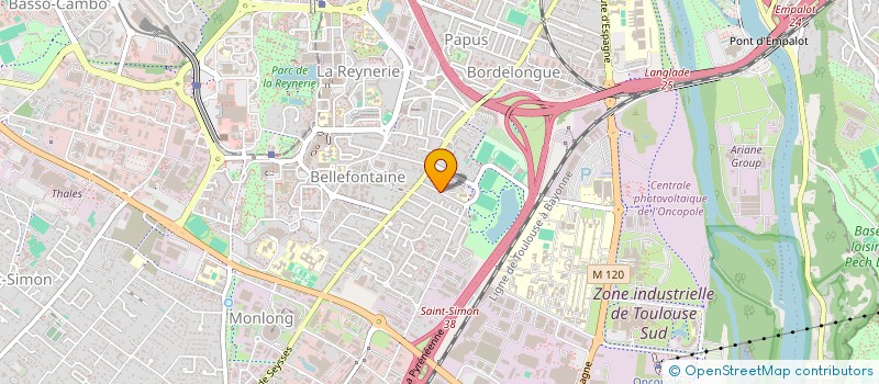 localisation de l'entreprise PHYBIOSTAR PRODUCTION à TOULOUSE
