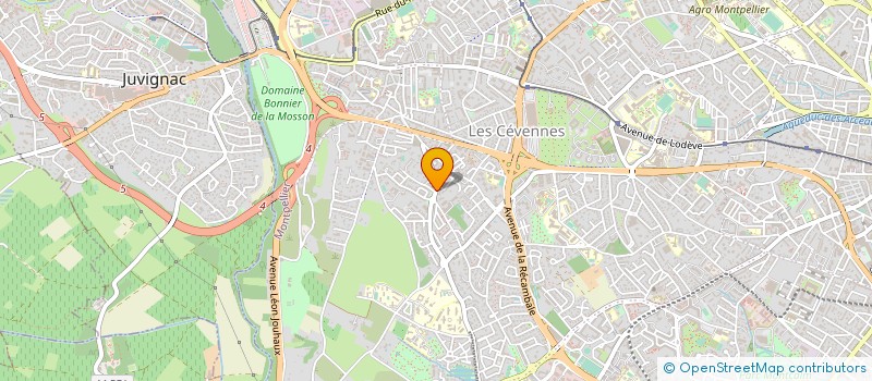 localisation de l'entreprise PHYCO- BIOTECH à MONTPELLIER