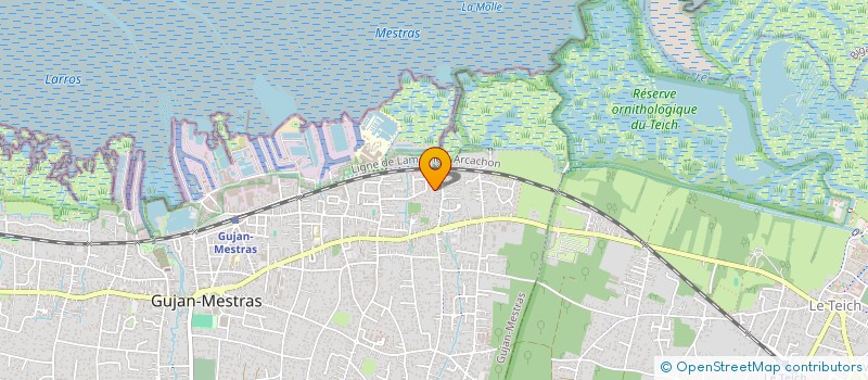 localisation de l'entreprise PHYKOLA  GUJAN MESTRAS