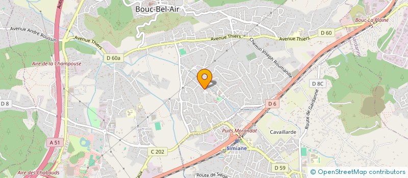 localisation de l'entreprise PHYLACTERE à BOUC-BEL-AIR