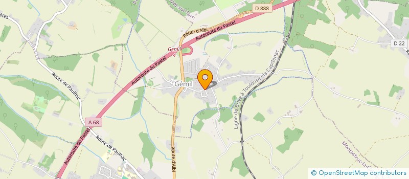 localisation de l'entreprise PHYLIDOME  GEMIL