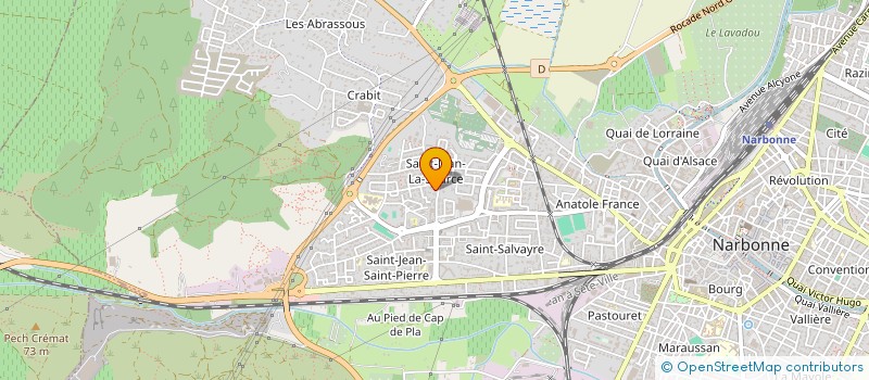 localisation de l'entreprise PHYLLOSTACHYS  NARBONNE