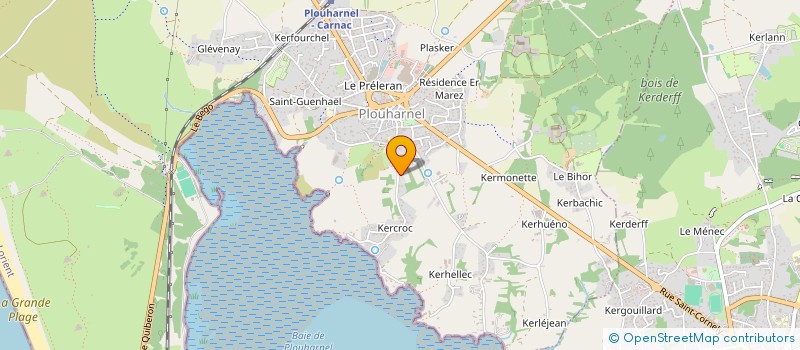 localisation de l'entreprise PHYLLOTHERA  PLOUHARNEL