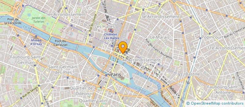 localisation de l'entreprise PHYLOGIKA à PARIS