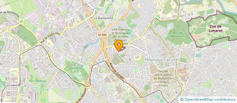 localisation de l'entreprise PHYMEA SYSTEMS à MONTPELLIER